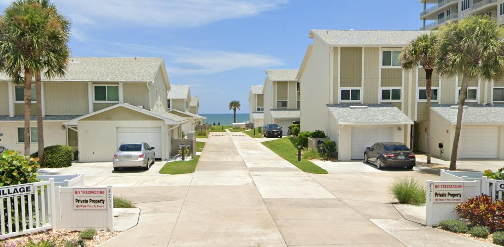 Zen Beach Retreat - Ocean View Townhouse -No Drive Beach New Smyrna Beach Bagian luar foto