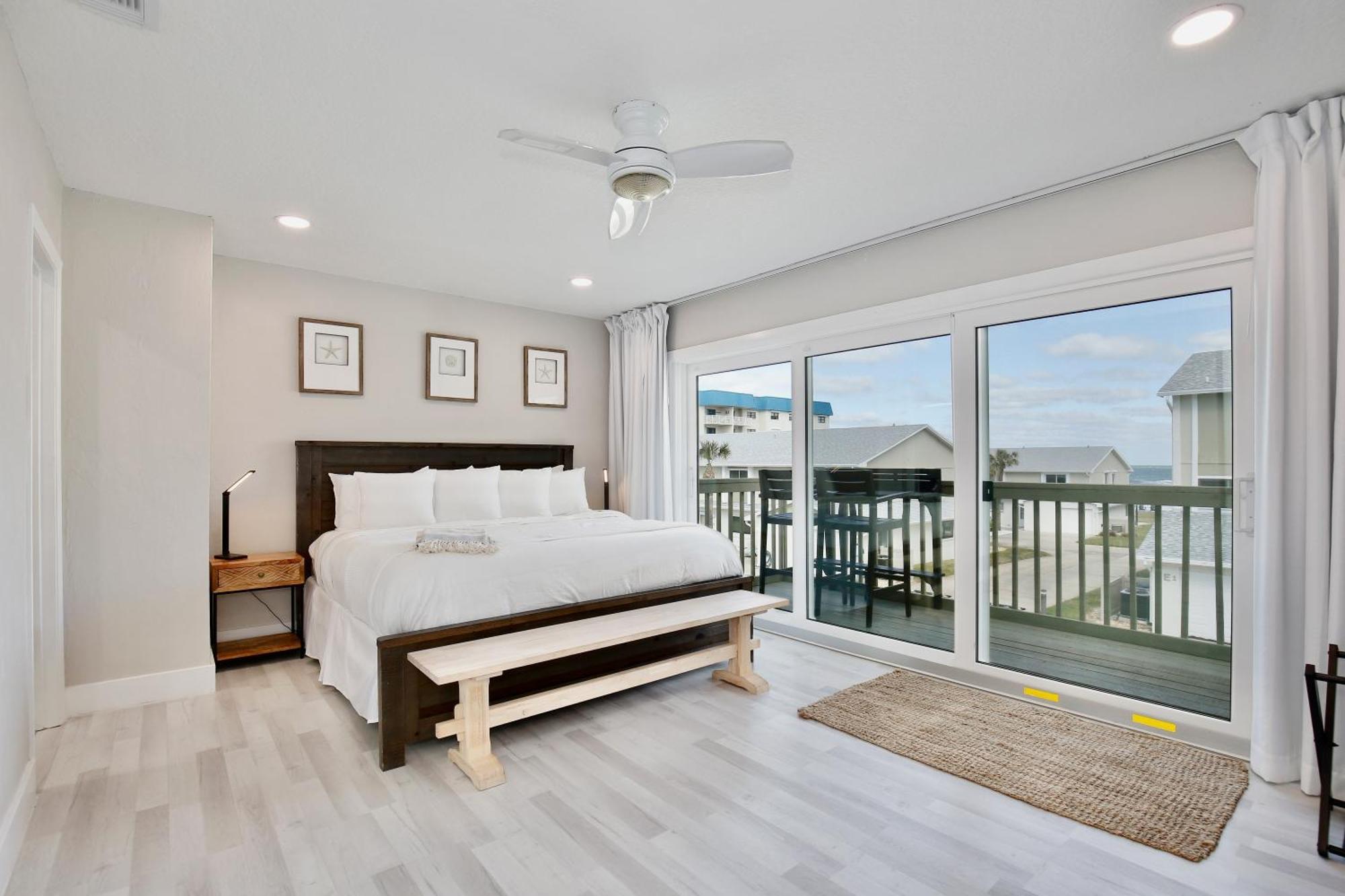Zen Beach Retreat - Ocean View Townhouse -No Drive Beach New Smyrna Beach Bagian luar foto