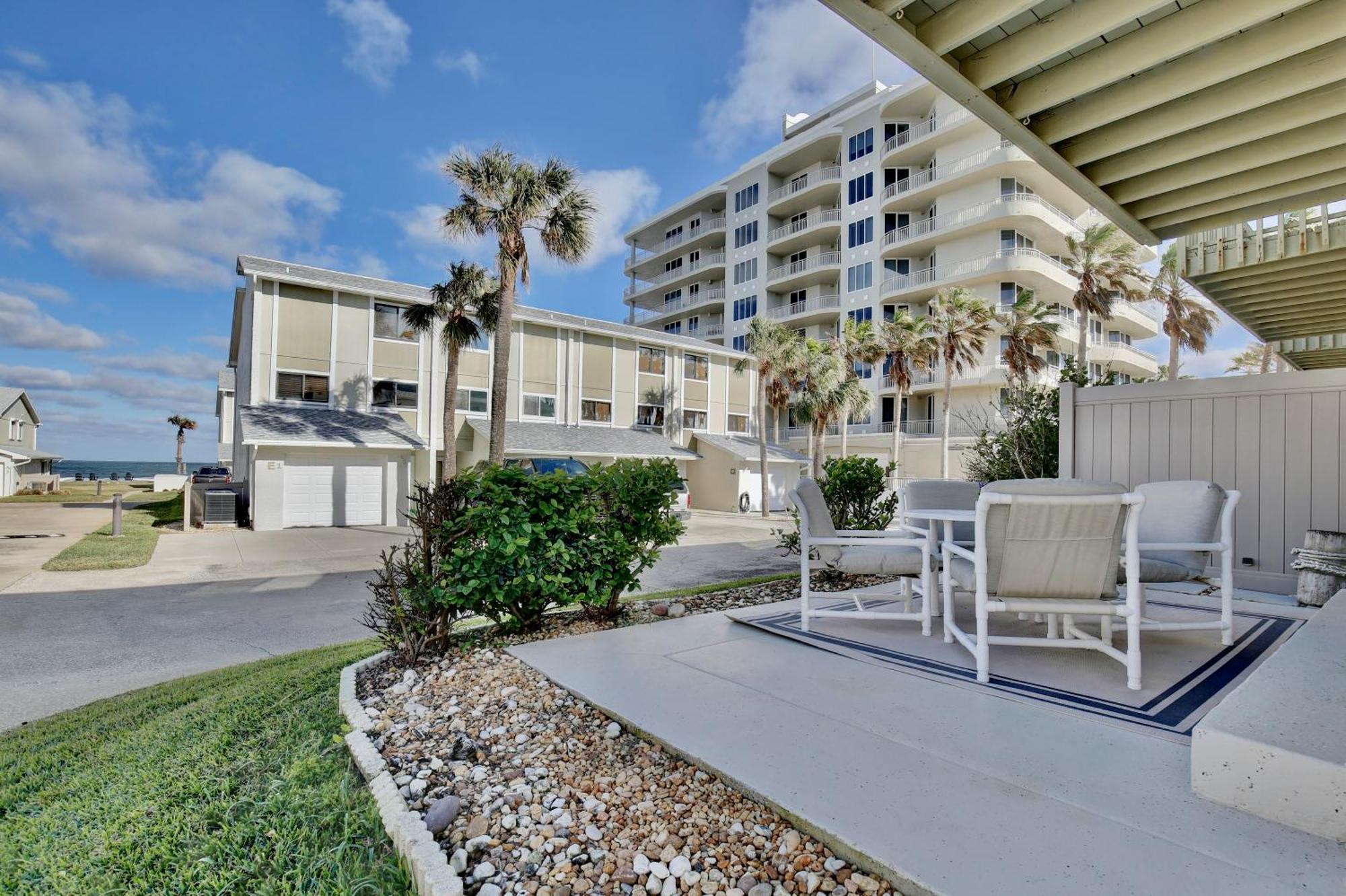 Zen Beach Retreat - Ocean View Townhouse -No Drive Beach New Smyrna Beach Bagian luar foto