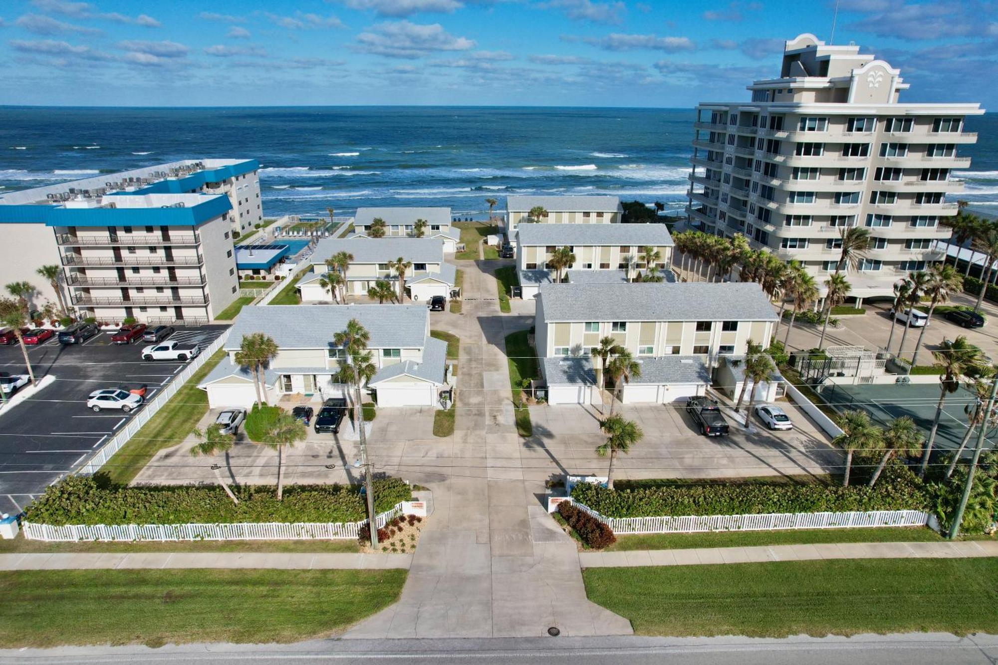 Zen Beach Retreat - Ocean View Townhouse -No Drive Beach New Smyrna Beach Bagian luar foto