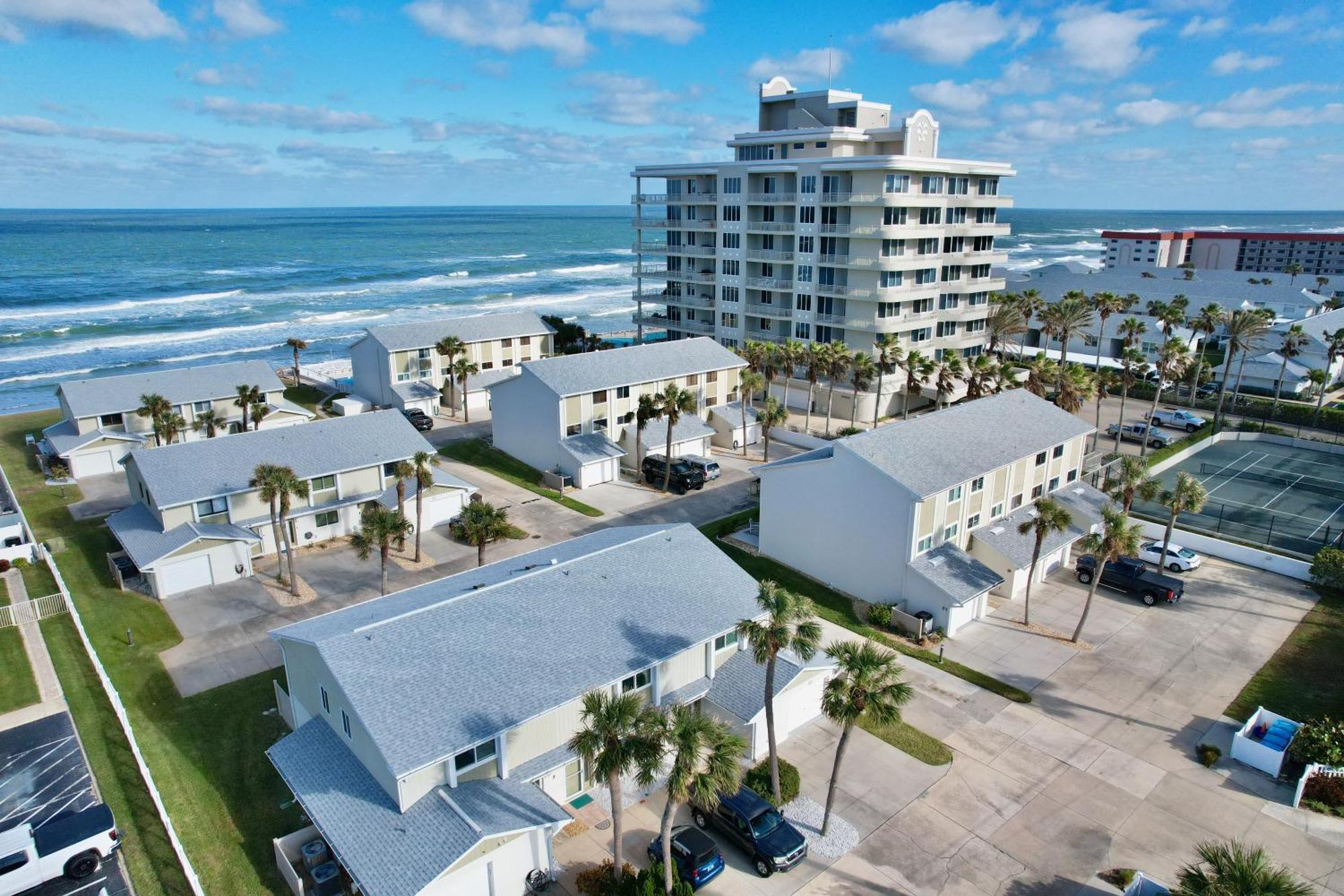 Zen Beach Retreat - Ocean View Townhouse -No Drive Beach New Smyrna Beach Bagian luar foto
