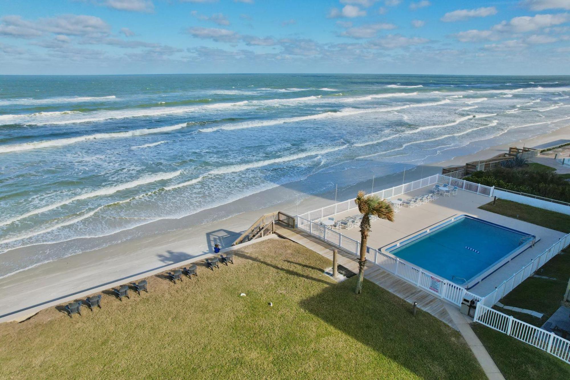 Zen Beach Retreat - Ocean View Townhouse -No Drive Beach New Smyrna Beach Bagian luar foto