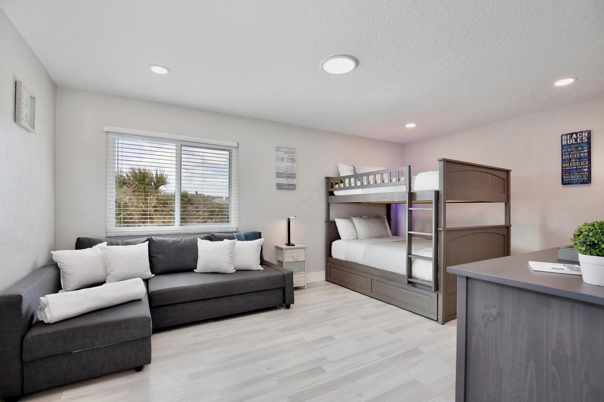 Zen Beach Retreat - Ocean View Townhouse -No Drive Beach New Smyrna Beach Bagian luar foto