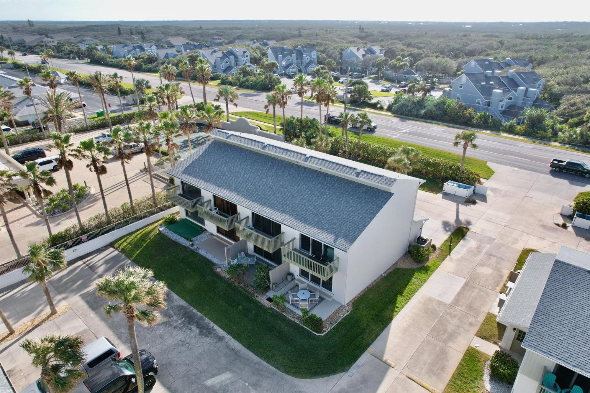 Zen Beach Retreat - Ocean View Townhouse -No Drive Beach New Smyrna Beach Bagian luar foto