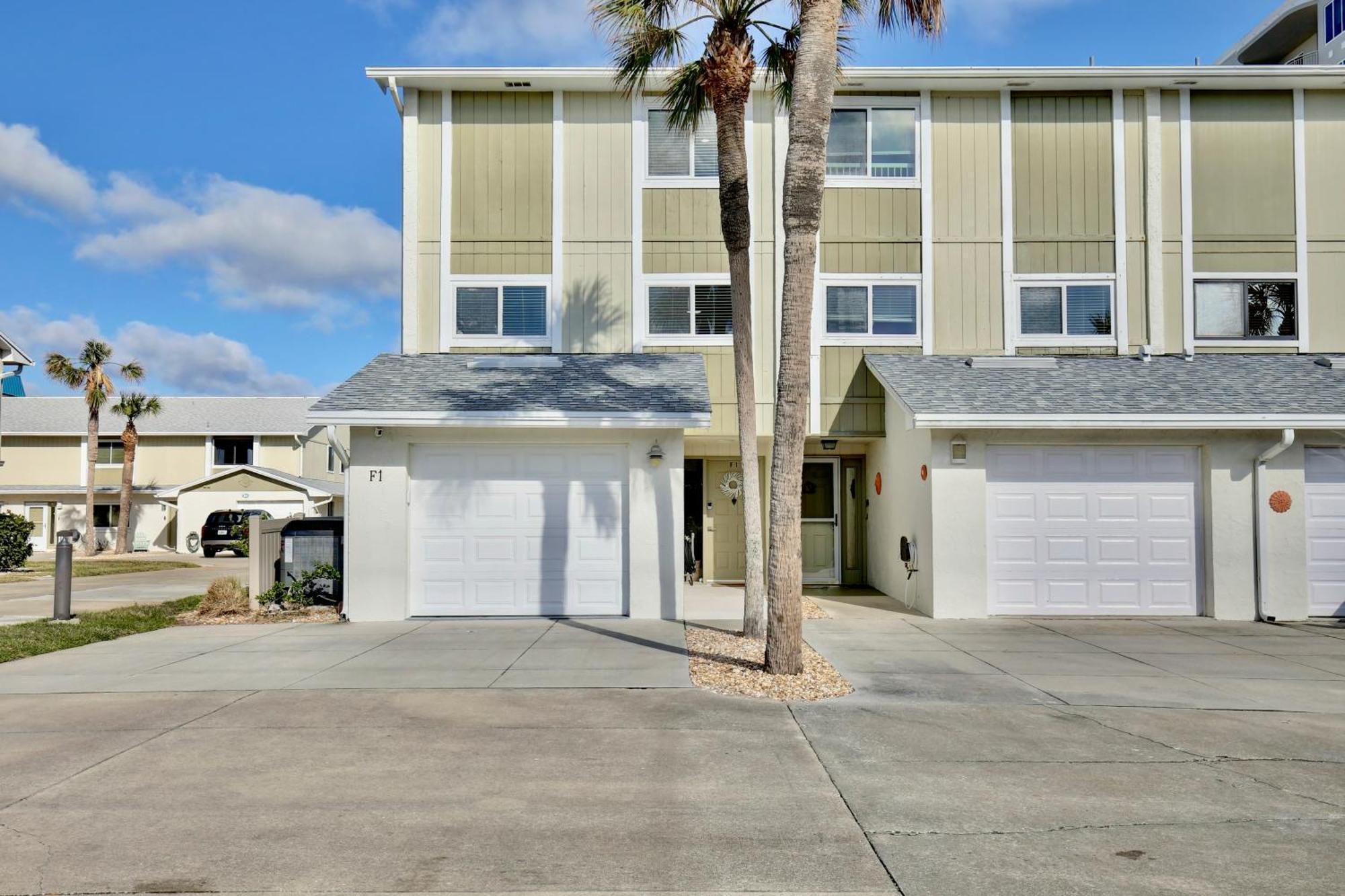Zen Beach Retreat - Ocean View Townhouse -No Drive Beach New Smyrna Beach Bagian luar foto