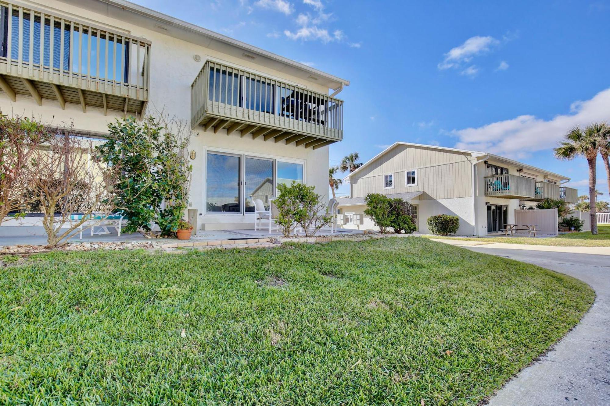 Zen Beach Retreat - Ocean View Townhouse -No Drive Beach New Smyrna Beach Bagian luar foto