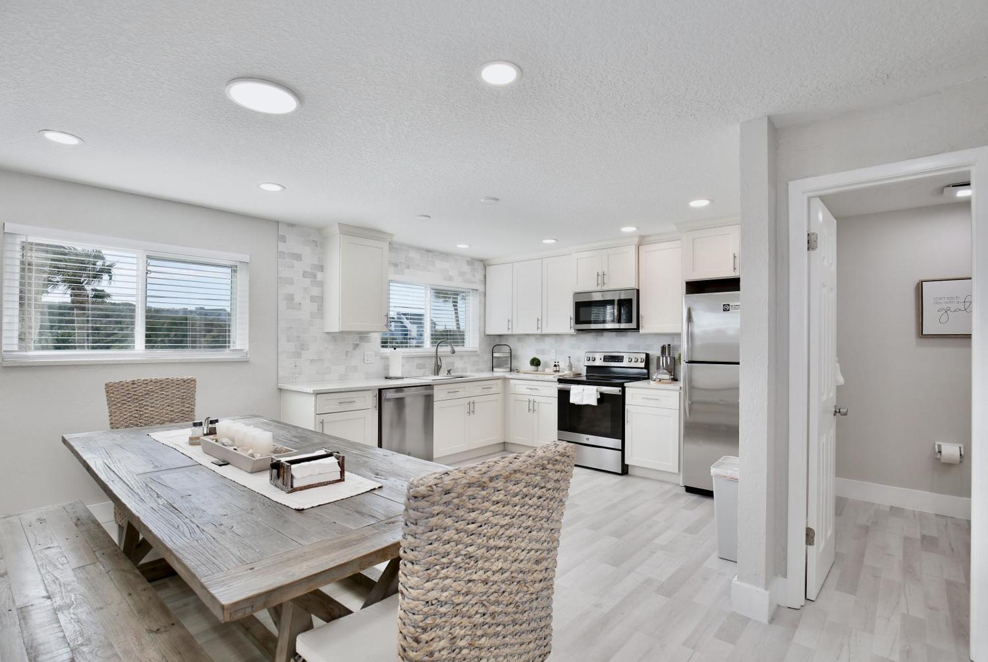 Zen Beach Retreat - Ocean View Townhouse -No Drive Beach New Smyrna Beach Bagian luar foto