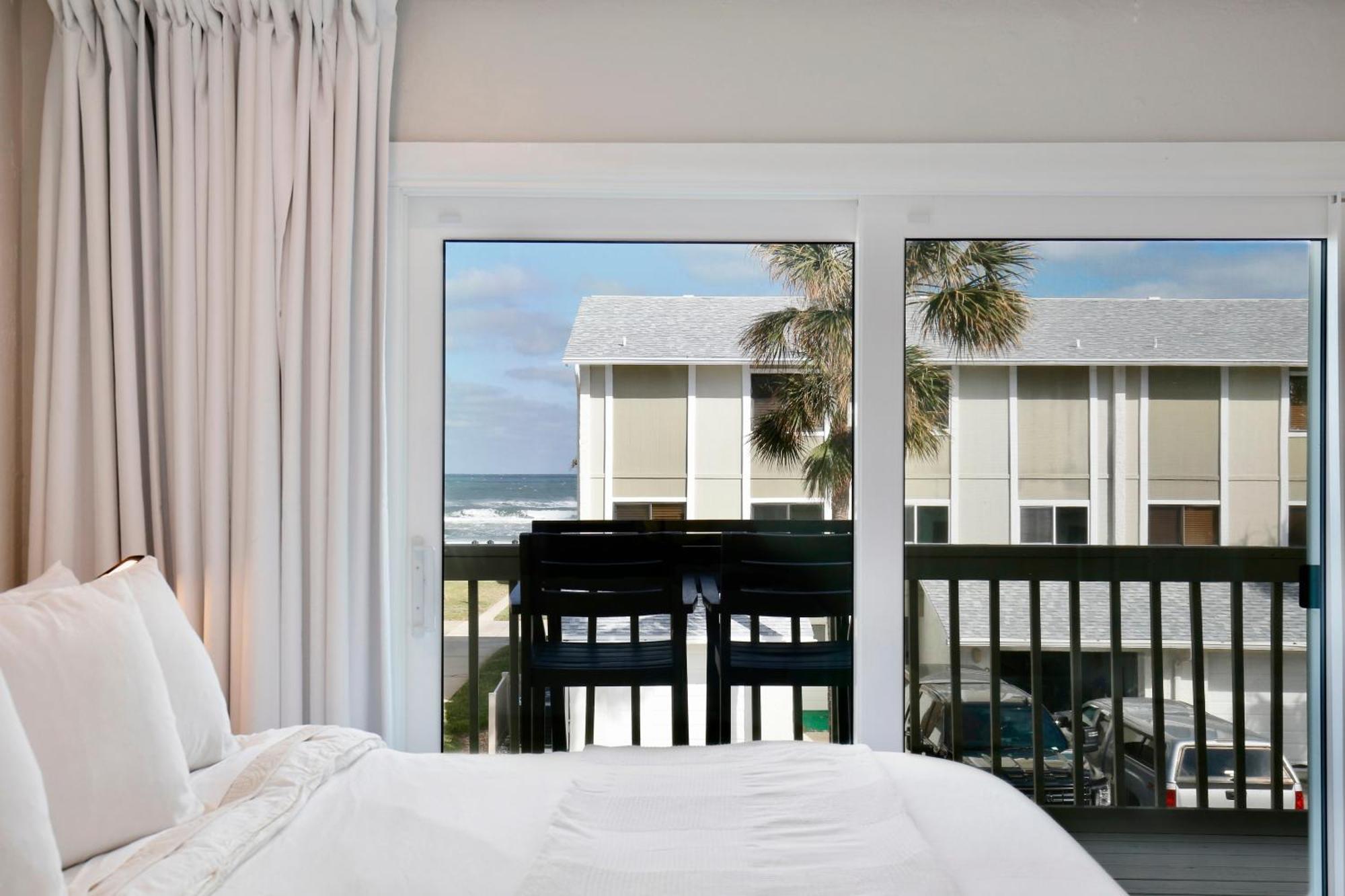Zen Beach Retreat - Ocean View Townhouse -No Drive Beach New Smyrna Beach Bagian luar foto